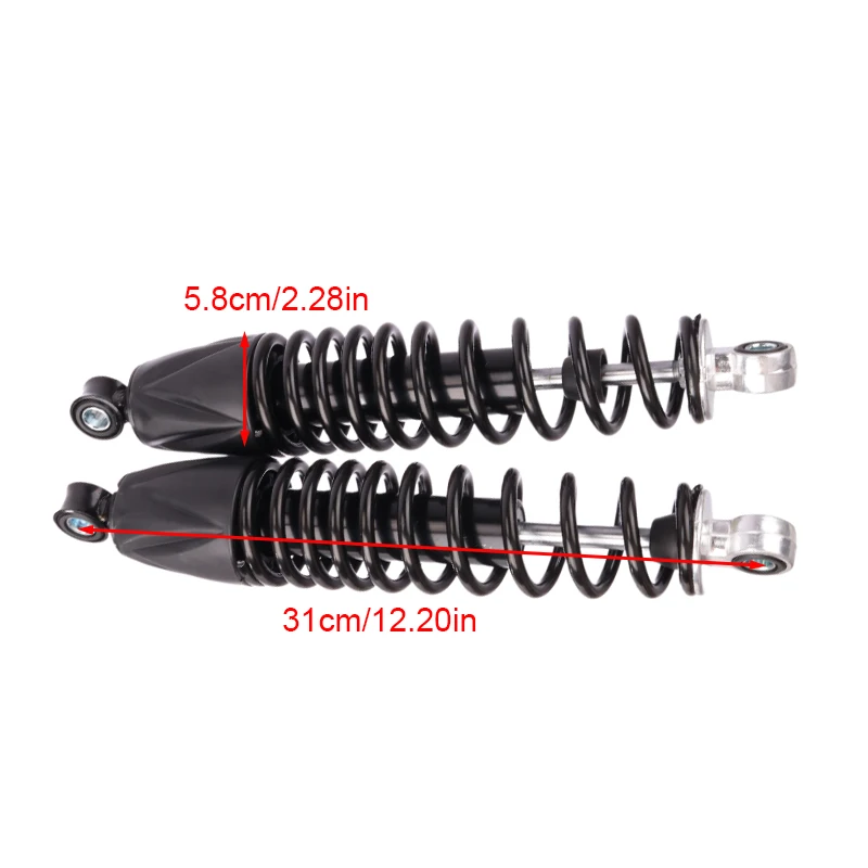 Pedal electric scooter rear shock absorber motorcycle modified hydraulic rear shock absorber suitable for general scooters