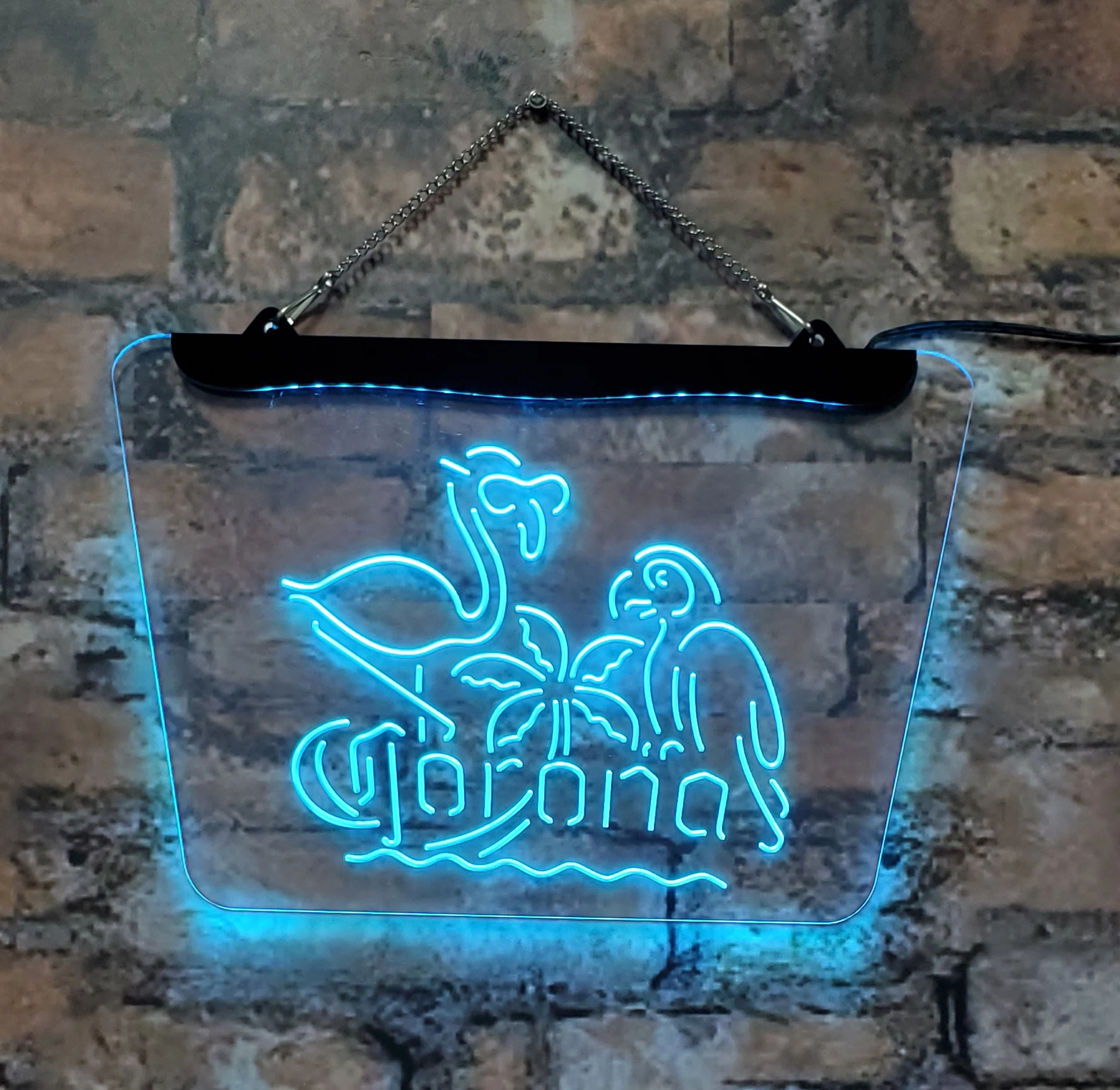 

cgorona Bar Beer Club LED neon sign Acrylic board Home decoration Interior wall art Pink blue 20*30 for room store men's cave
