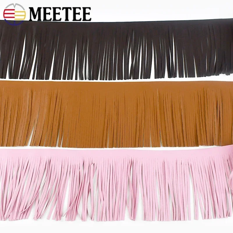 2M 10/15/20/25/30cm Tassel Fringe For Clothes Suede Leather Trim Lace Ribbon Handbag Skirt Decoration Trimming DIY Accessories
