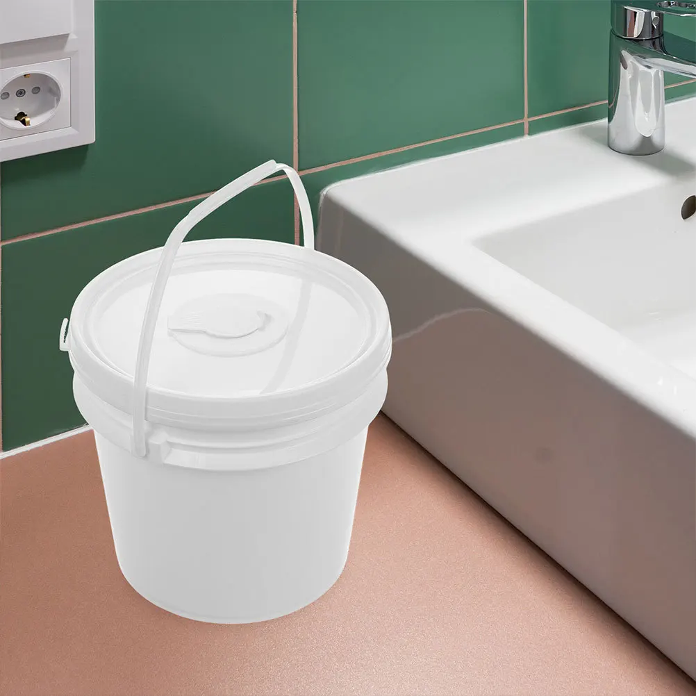 2 個ウェットワイプバケツベビーワイプホルダーポータブルプラスチックワイプコンテナ大容量気密蓋車旅行家庭用