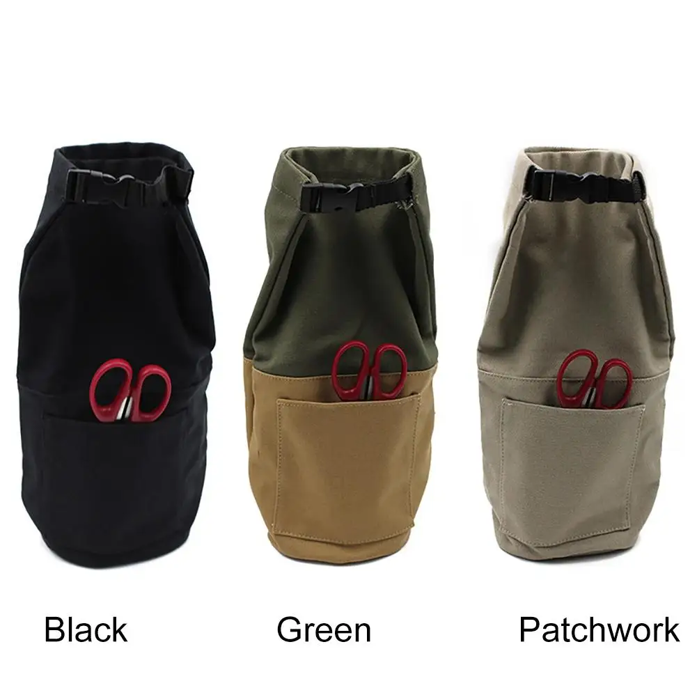 Outdoor Retro Lantern Pouch Kerosene Lamp Storage Bag Multi-functional Camping Light Protector Cover