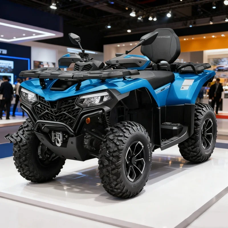 فرامل قرصية مزدوجة بالتأكيد توقف ATV الفرجار 14in عجلات قضبان جانبية زرقاء توقف الطين مع سعر المصنع ATV الترفيهي الصغير