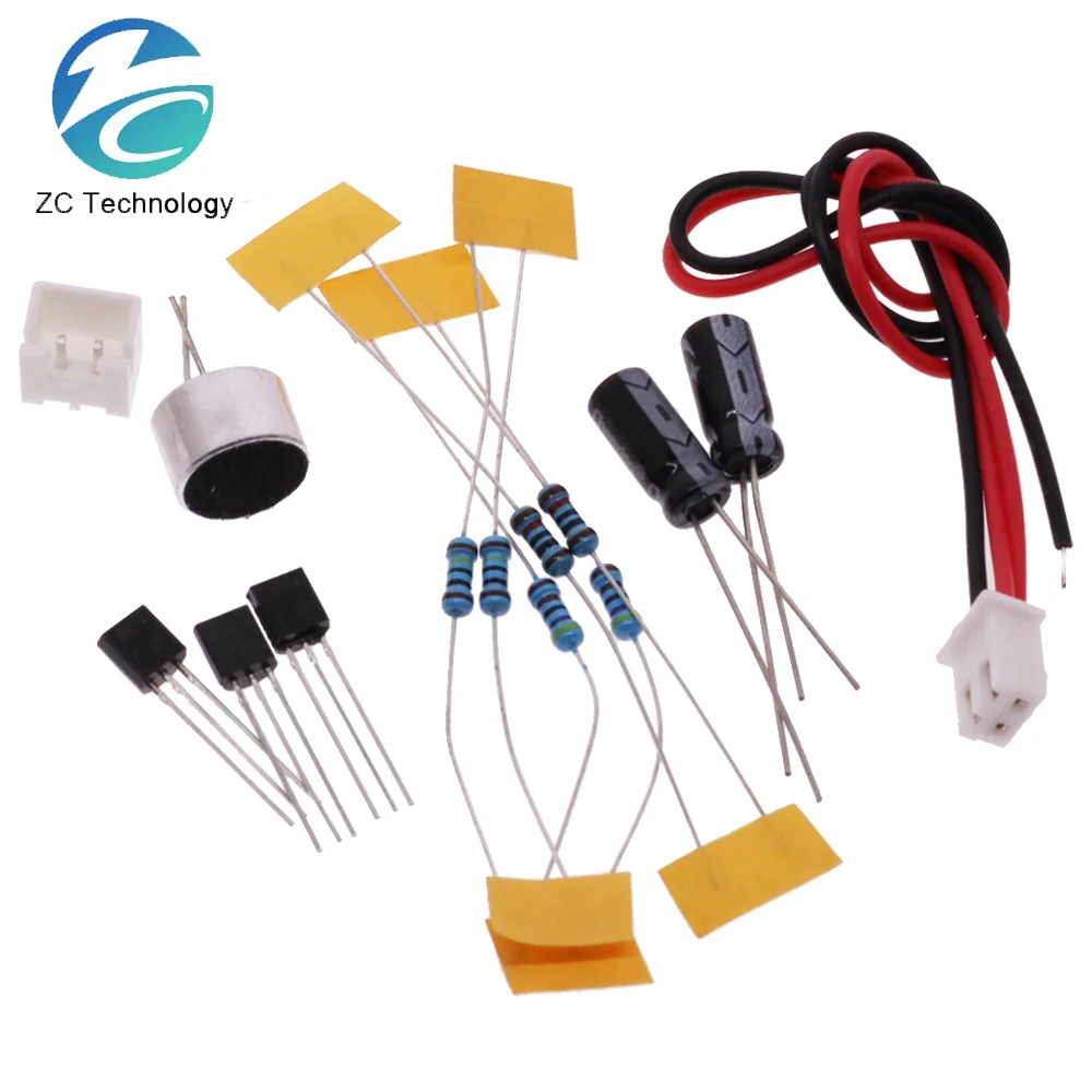 Electronic Funny Kit Voice Control Melody Lamp LED Melody Light DIY Production Suite Learning Electronic Kits PCB Laboratory