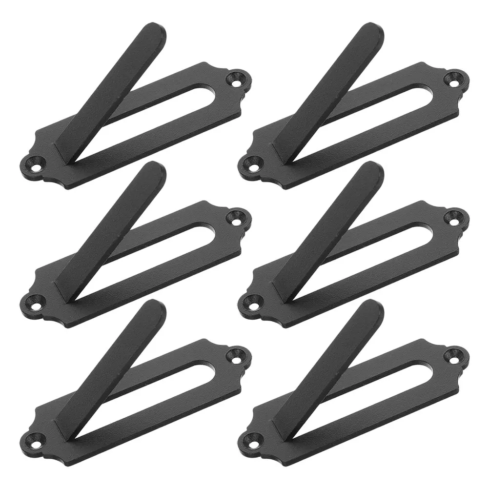 

6pcs Wall Hooks Antler Mount Skulls Hanger Horn Hunting Trophy Decor Deer Head Wall Mount Hook Steel Easy Install Space
