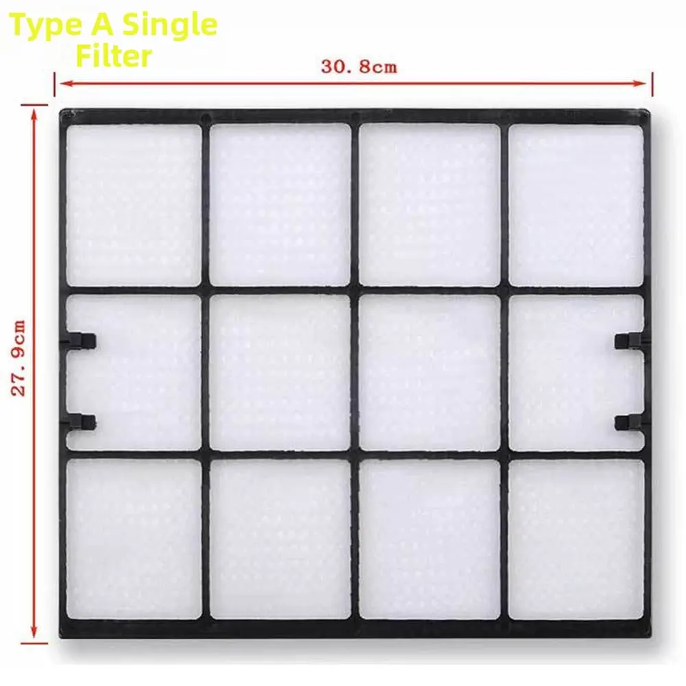 For Routine Maintenance AC Replacement Filter Dust Capture Filter As Shown Robust Pvc Material Seamless Replacement