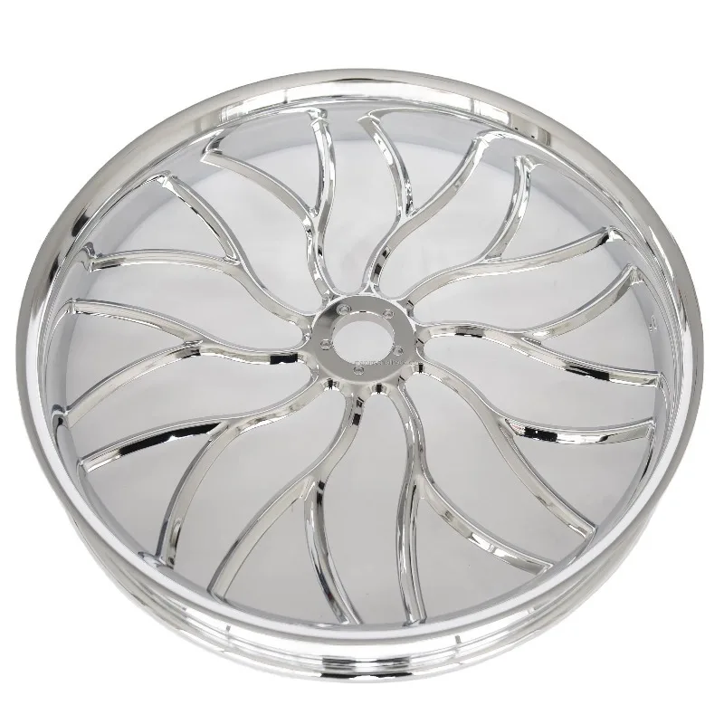 

2025 New Style Different Designs Of Chrome Or Polished Style Forged Aluminum Motorcycle Alloy Whee