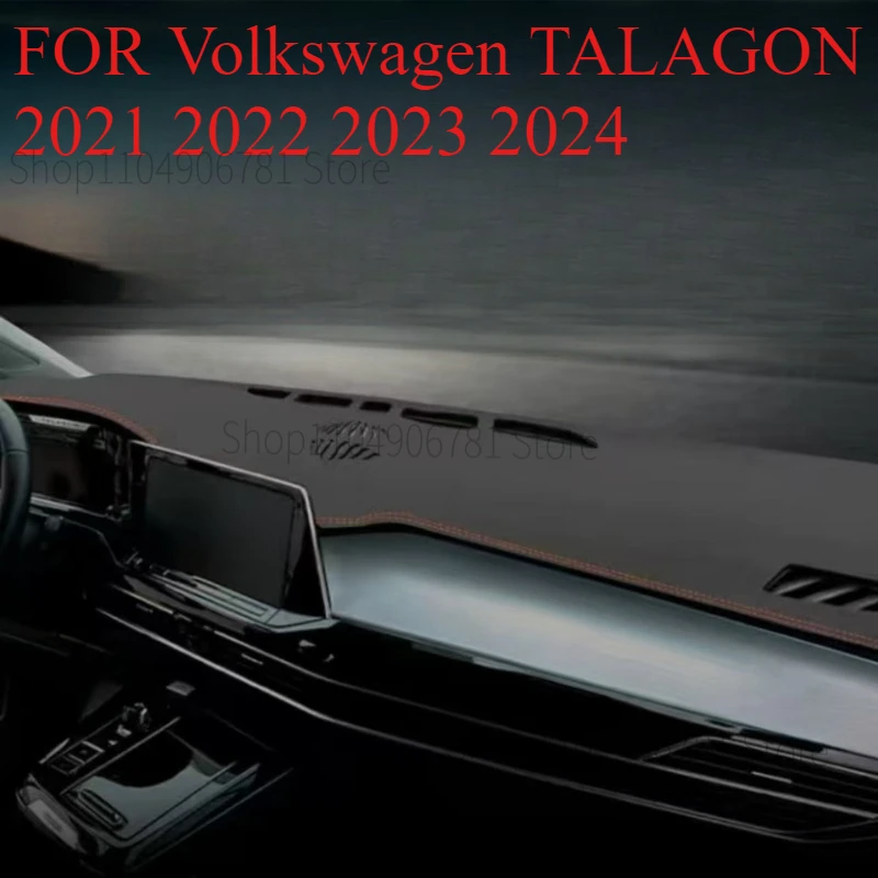 

ДЛЯ Volkswagen TALAGON 2021 2022 2023 2024Автомобильный коврик для приборной панели Коврик для приборной панели Козырек от солнца Крышка приборной панели Аксессуары для ковров