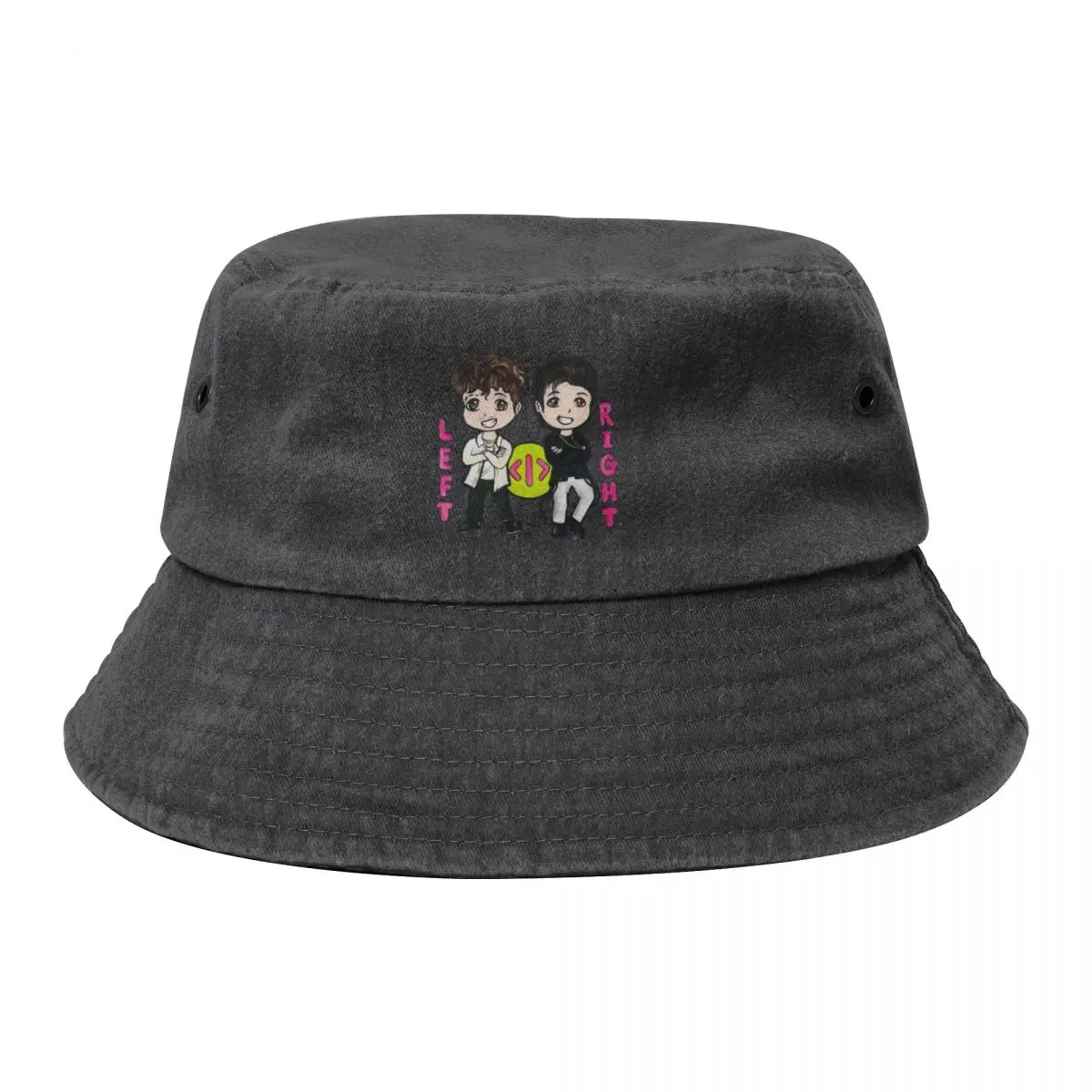 

CP x JK: Left and Right (Without Background) Bucket Hat summer hat winter hats for men Golf Hat Ladies Men's