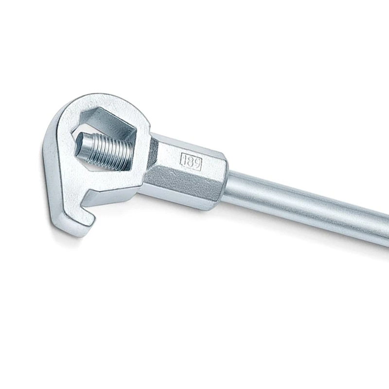 Adjustable Hydrant Wrench,Fits 1-1/2In To 6In Bolt Head Sizes,For Loosening Caps And Opening Valves,Tightening Fire Nuts