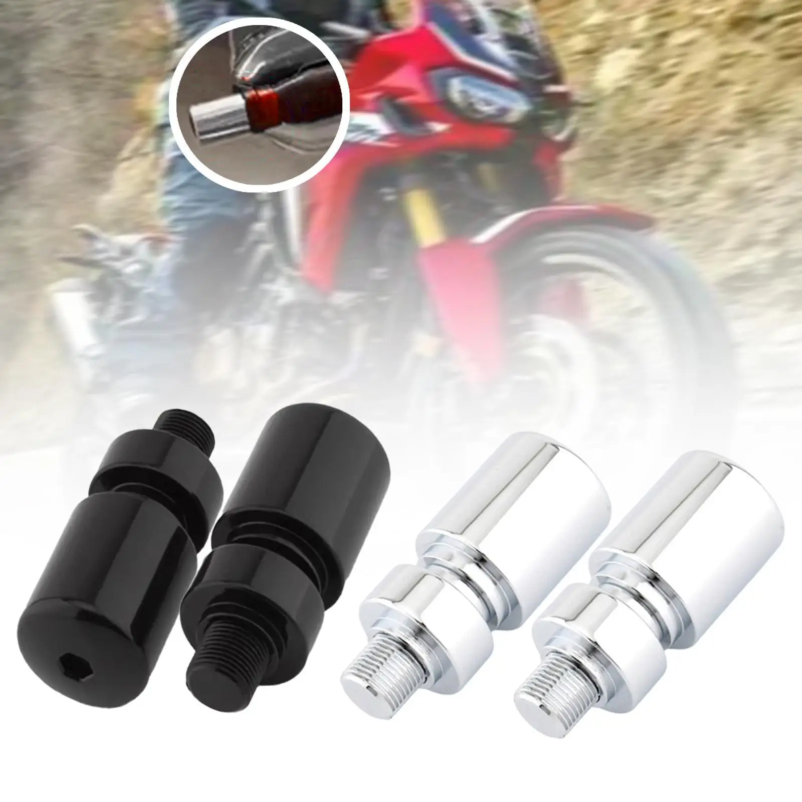 

2 Pieces Motorcycle Grips Handlebar End Handle Grips Caps for X-adv 750