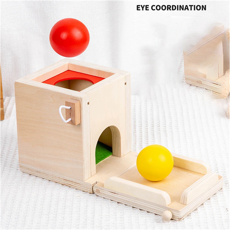 4-in-1 Coin Ball Box Multi-function Stick Pull Radish Game Montessori Color Matching Building Block Kid Puzzle Box Toy