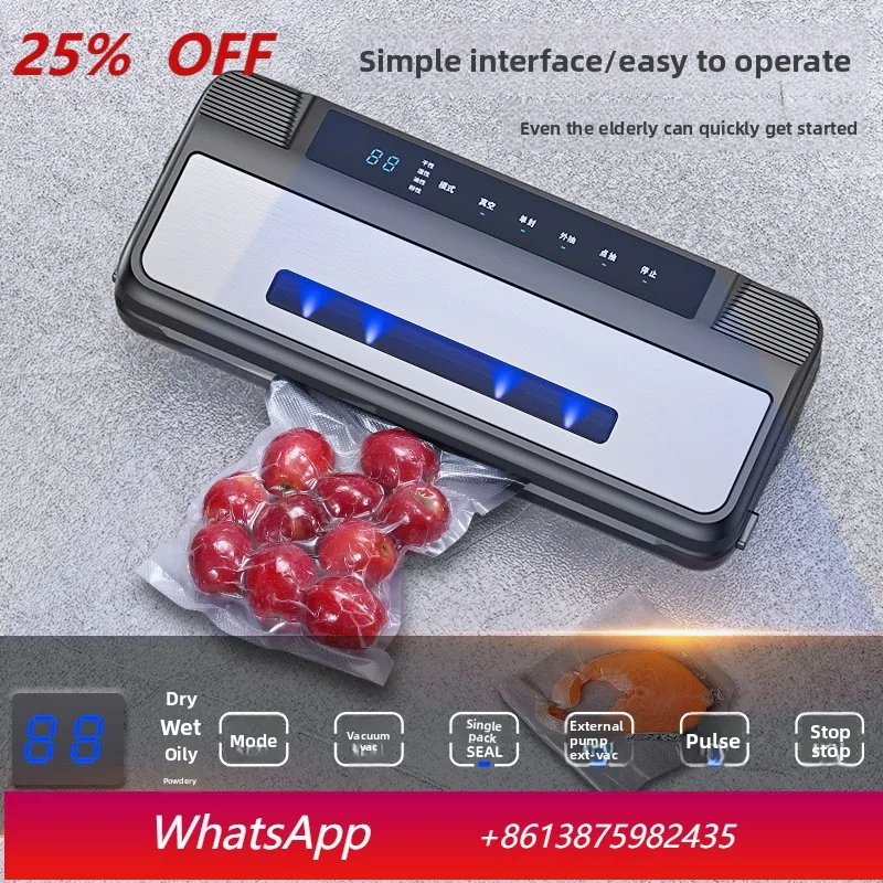 

YJQ automatic rolling bag vacuum sealing machine wet and dry household food preservation machine