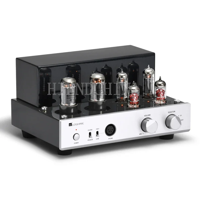 J-012 muzishare x3t 5ar4 * 2 circuito retificador duplo amplificador de tubo de vácuo integrado el84 * 2 puro classe a amplificador de potência de extremidade única