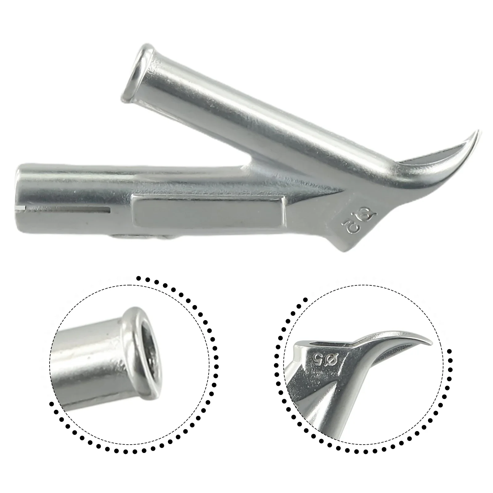 Imagem -06 - Bico de Soldagem de Velocidade Triangular Plástico Forma de Vinil Cabeça de Soldagem Pistola de ar Quente mm mm Ferramenta de Soldador de Aço Inoxidável