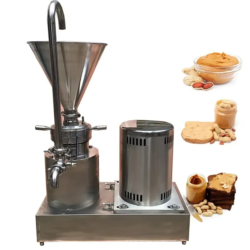 New Almond Milk Processing and Peanut Butter Making Machine Precision Grinder Nut Grinding Food Processing Machinery