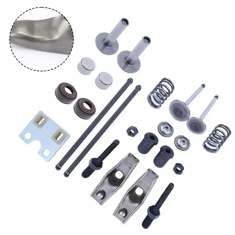 Gx420 Engine Components Engine Valve Push Rod Kit Reliable Engine Parts Engine Part Silver Engine Repairs For Gx240