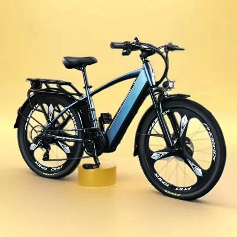 จักรยานไฟฟ้ากำลังสูง 26 นิ้ว 48V350W6AH ขายดีจากโรงงาน จักรยานไฟฟ้าในเมือง จักรยานไฟฟ้าสามระดับกำลัง
