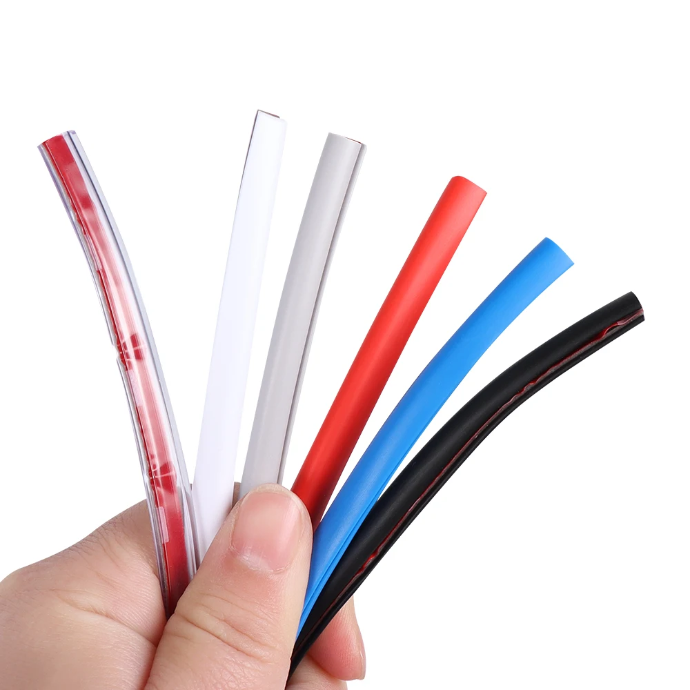 Car Door Anti Collision Strip U Type Universal Car Door Protection Edge Guards Trim Styling Moulding Strip Rubber Scratch Bumber