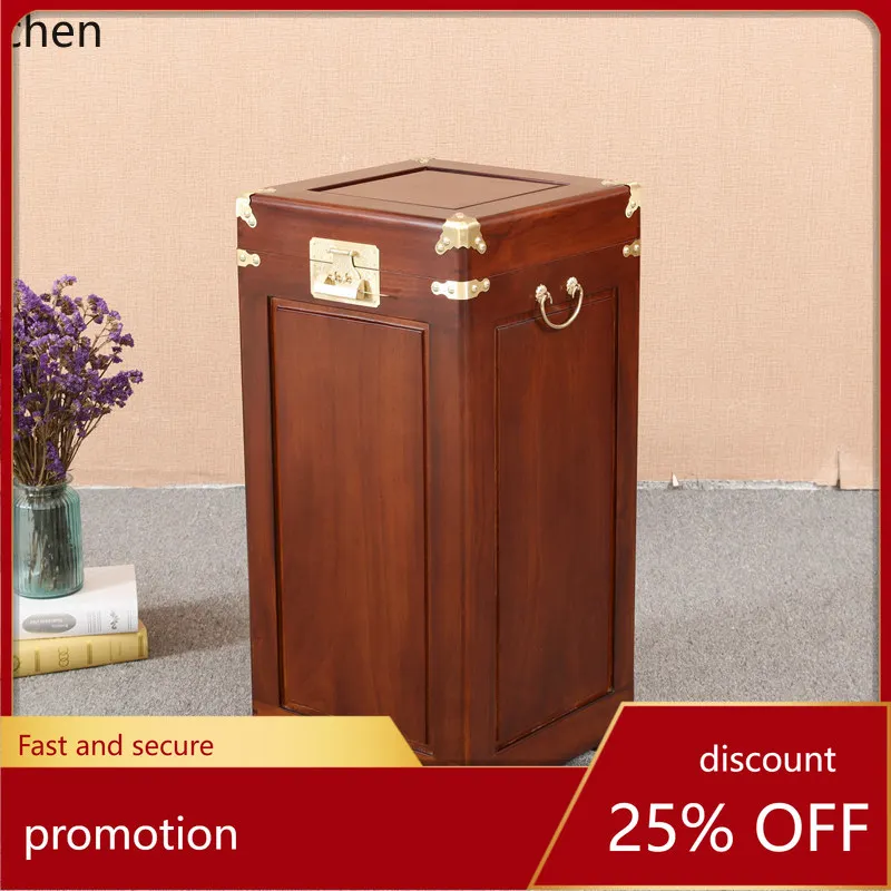 CZ Camphor Wood Box Full Camphor Wood Painting Box Old Camphor Wood Solid Board Standing Box