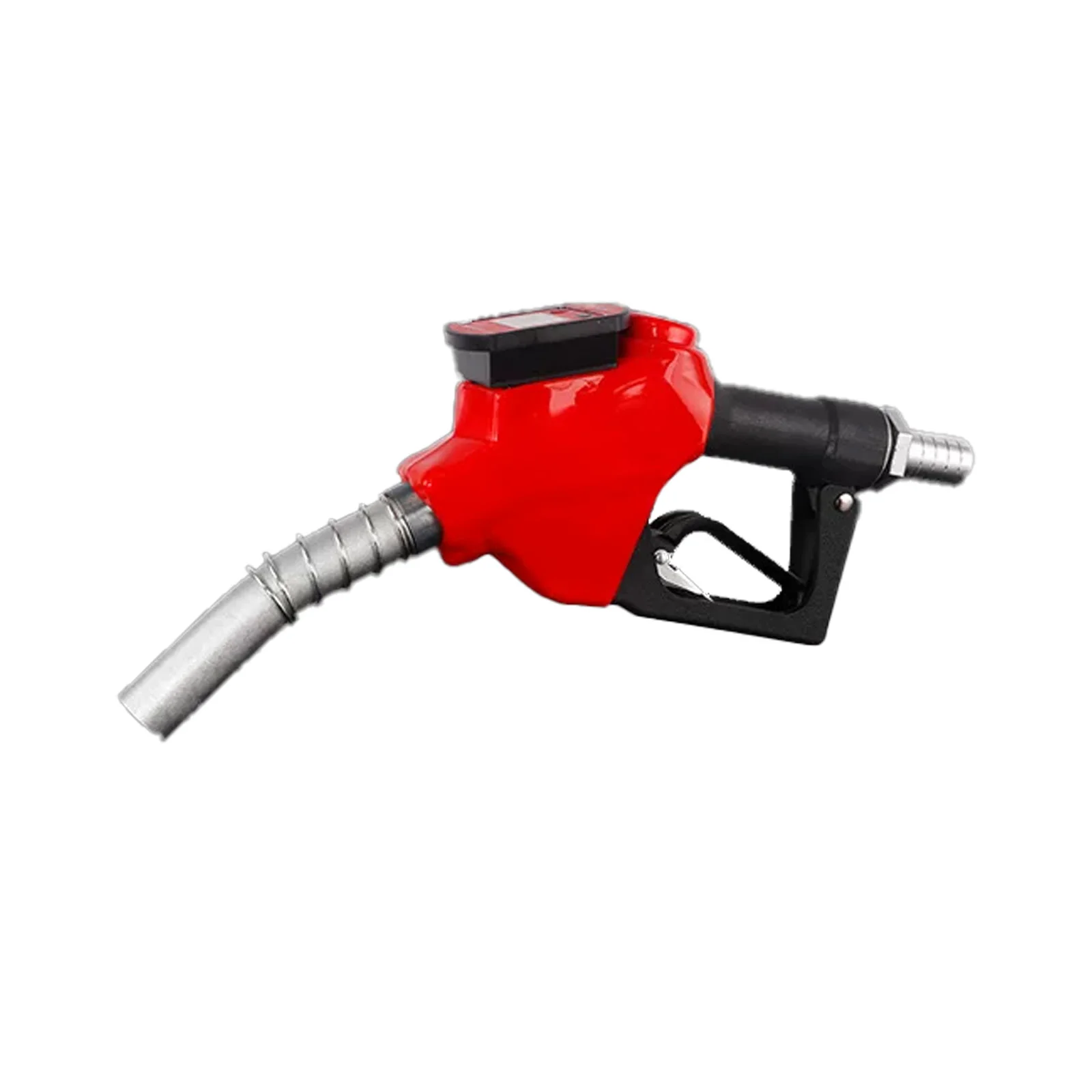 1 Inch Electronic Metering Fuel Nozzle, Oil Delivery Gun with Built-in Flow Meter for Fuel Dispenser