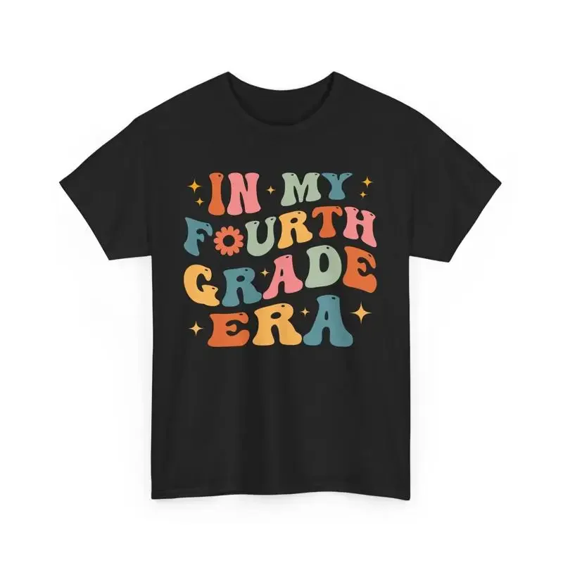 tle In My Fourth Grade Era T Shirt Fun Back to School Retro
