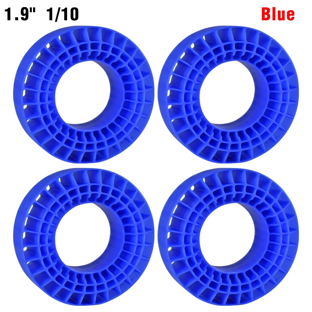 1.9inch Tires Insert Silicone Rubber Insert Foam Fit 118-122mm Wheel Tire Inner Filler Waterproof for 1/10 TRX4 TRX6 SCX10