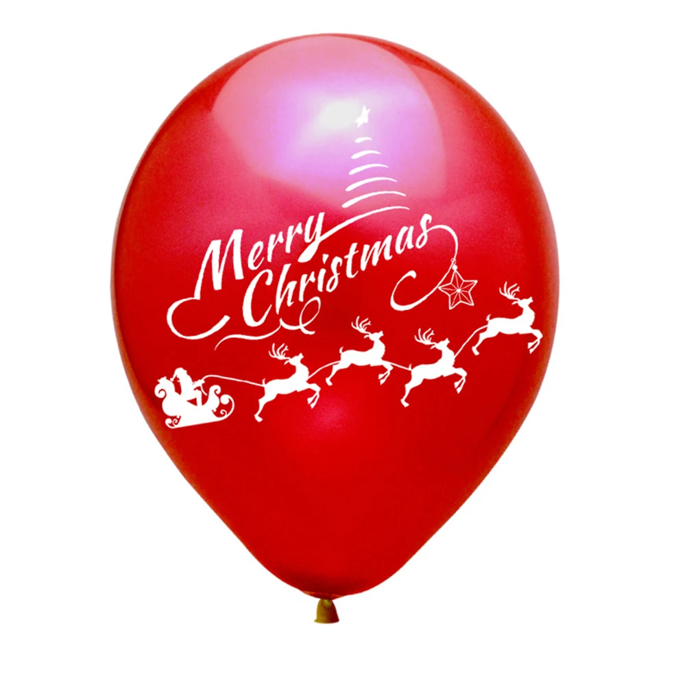 

40pcs Elk Christmas Party Favors Christmas Party Balloons Kit Decorations Wreath Balloons Kit Xmas Tree Festive