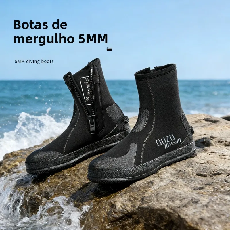 chaussures-de-plongee-epaissies-de-5-mm-anti-perforation-resistantes-a-l'usure-antiderapantes-pour-le-surf-chaussures-de-plage-et-de-riviere-a-tige-haute-pour-la-plongee-en-apnee-vulcanisees-pour-la-randonnee