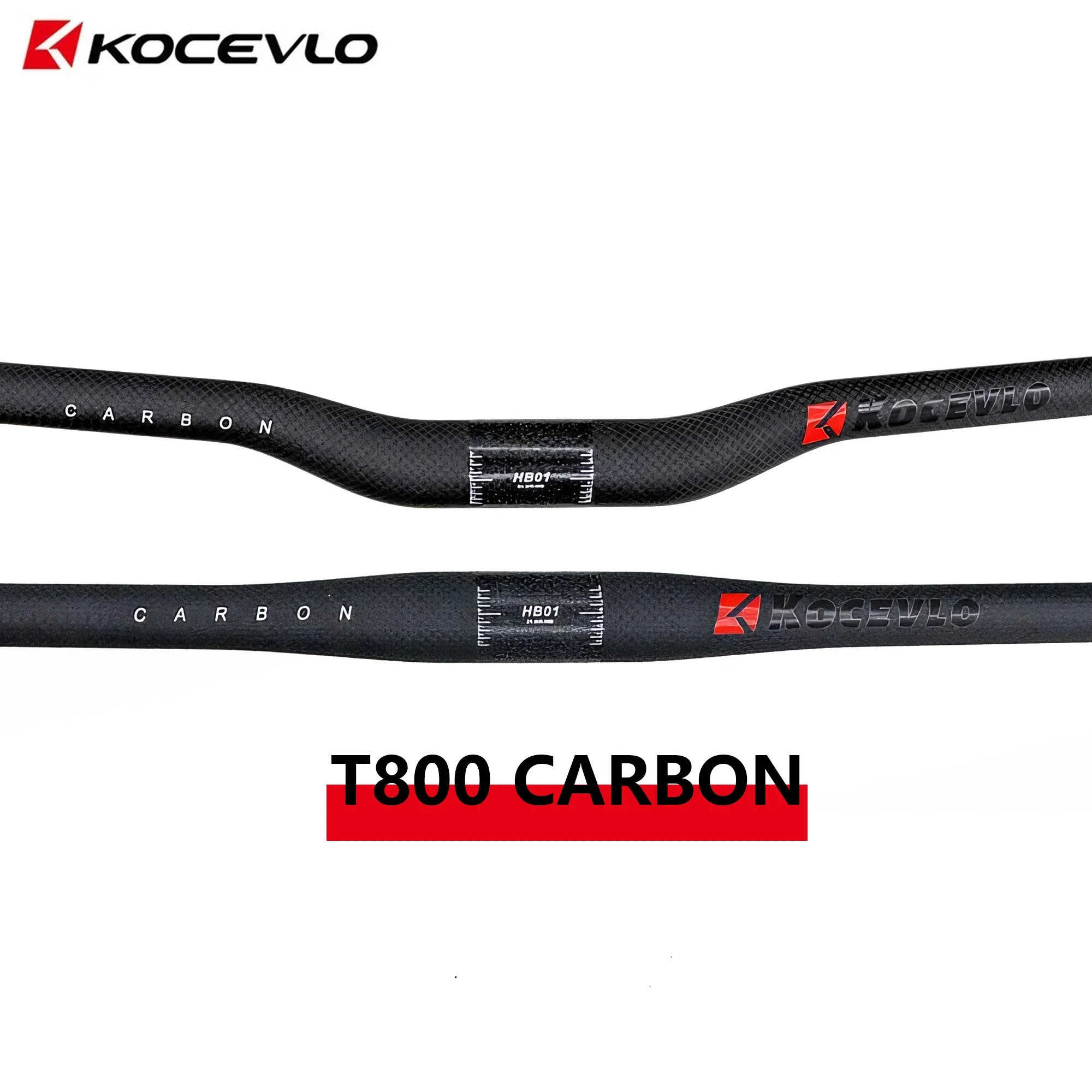 Ultralekka kierownica rowerowa z włókna węglowego do MTB, kierownica do roweru górskiego z włókna węglowego, kierownica rowerowa żwirowa, 31.8, 700/720/740mm