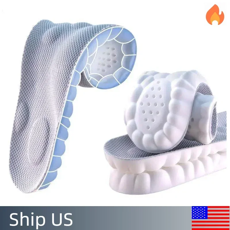 نعال Cloud Cushion 4D Tech: فائقة النعومة ومسامية وممتصة للصدمات - مناسبة لجميع الأحذية #1