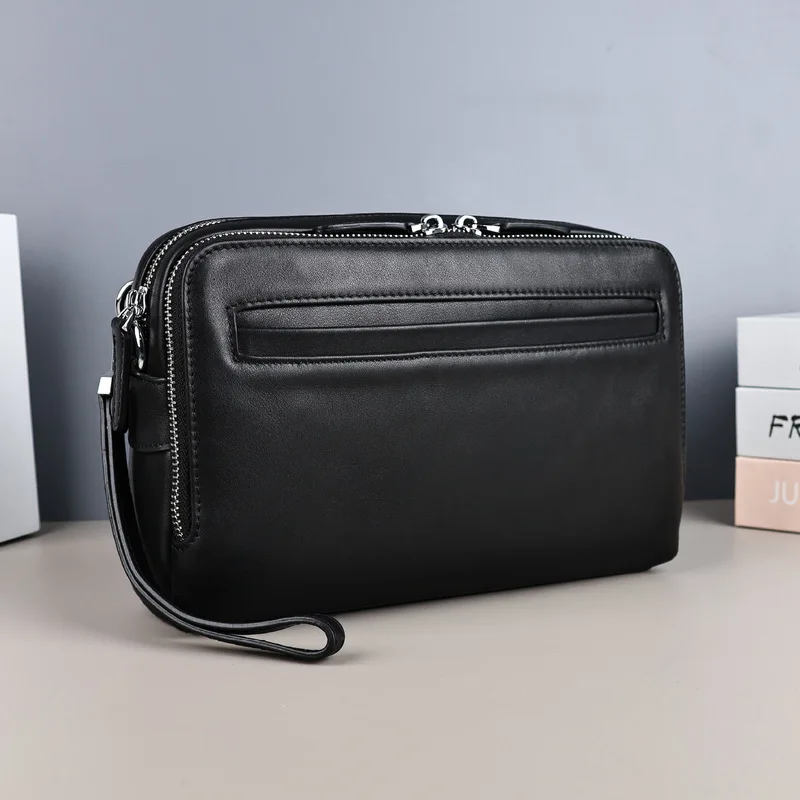Men's leather Korean version new men's bag casual simple fashion small shoulder bag large capacity handbag single shoulder