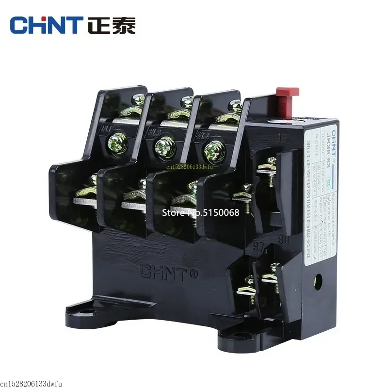 Original CHINT JR36-20 JR36-63 JR36-160 Thermal Overload Relay Protector JR36 16A 32A 63A 85A 120A 160A