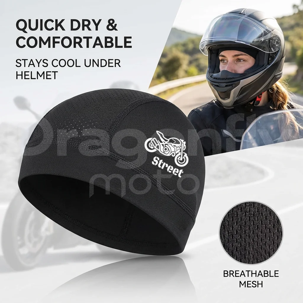Motorcycle Helmet Inner Cap For BMW R1300GS R1300 GS R 1300GS GS1300 2023 2024 Original Design Head Cover Beanie Hat Outdoor