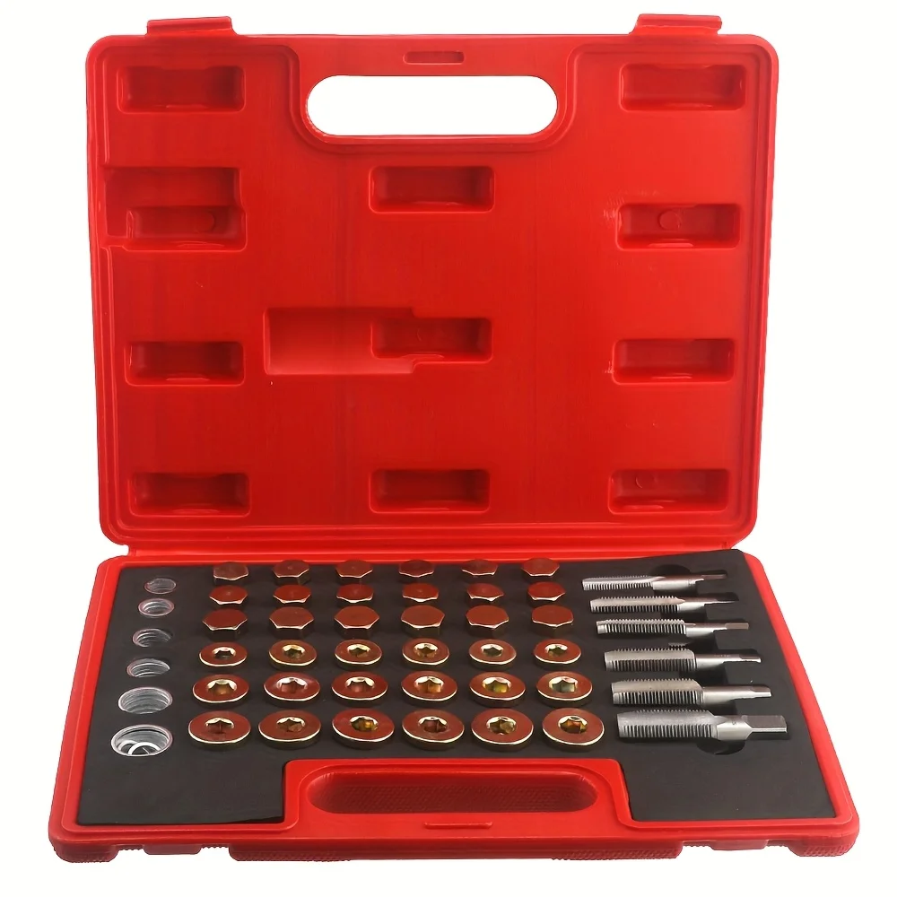 

M13 - M22 Oil Pan Thread Repair Kit Sump Gearbox Drain Plug Tool Set