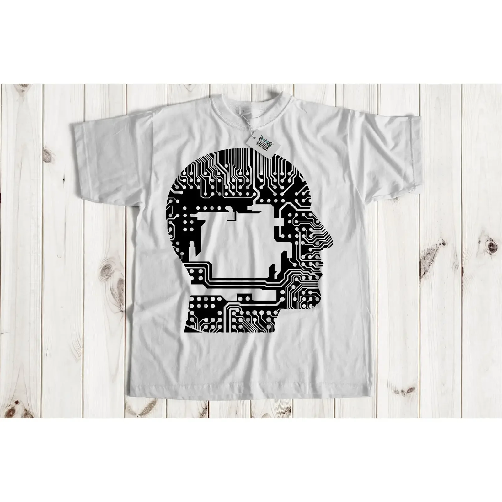AI T Shirt Artificial Intelligence s Computing Microchip  vintage Washed Stylish Soft Casual streetwear Stretched fashion
