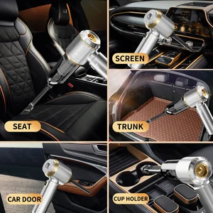 CENRR-مكنسة كهربائية صغيرة محمولة للسيارة ، لاسلكية ، قوية ، لاسلكية ، محمولة ، آلة تنظيف ، 360000PA أفضل 12 مكنسة كهربائية لتنظيف الأريكة - No3