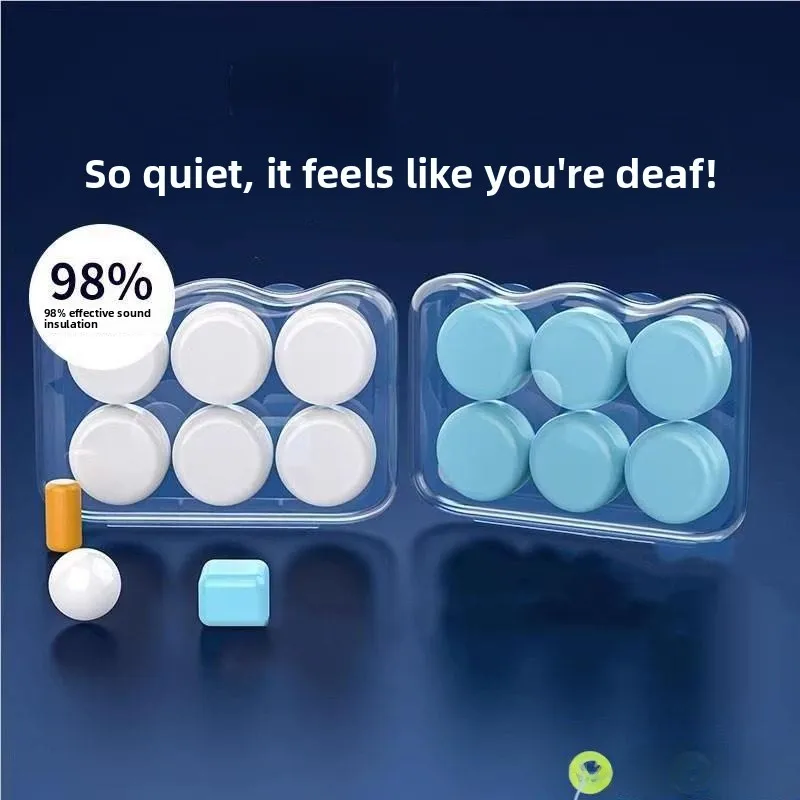 

Swim Earplugs Waterproof Silicone Put Bathing ampoo Noise Reduction Earplugs for Children Flexible Moldable Earplug