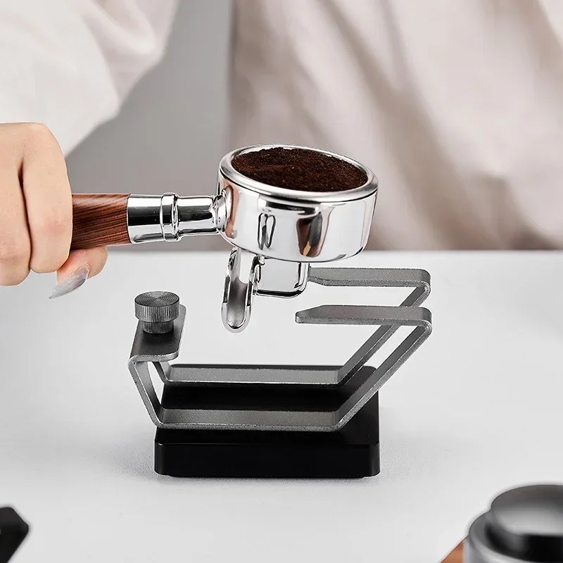 

Coffee Portafilter Holder Electronic Scale Weighing Holder Fits 51/53/58mm Adjustable Espresso Portafilter Bracket Coffee Tools