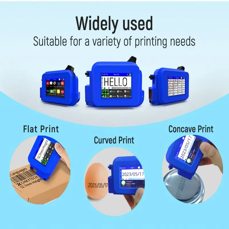 Imagem -02 - Impressora Jato de Tinta Multimaterial Tela Sensível ao Toque Completa Suporta Impressão de Vidro Caixas Aço Etc. Edição On-line Impressão hd