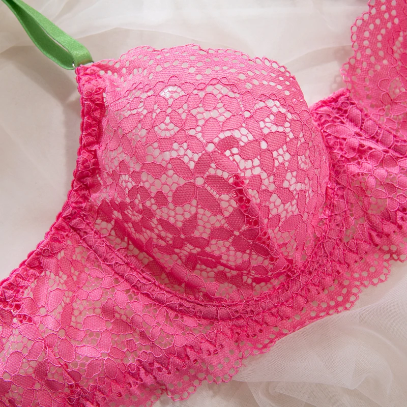 Sexy Bikini Lingerie Thin Underwire Women's Bra Set