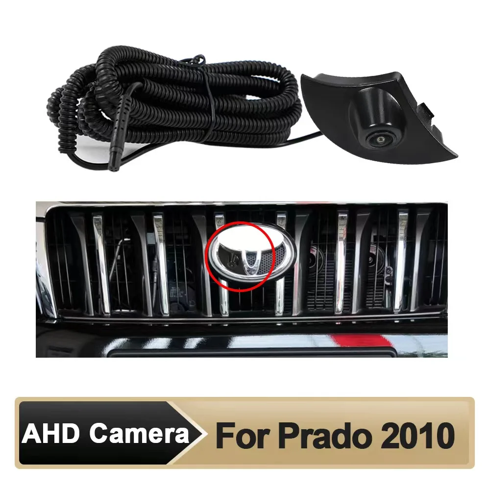 Car AHD Front View OEM Camera HD Night Vision Fisheye 150 °Camera for Land Cruiser Prado 2010 Parking Monitoring System