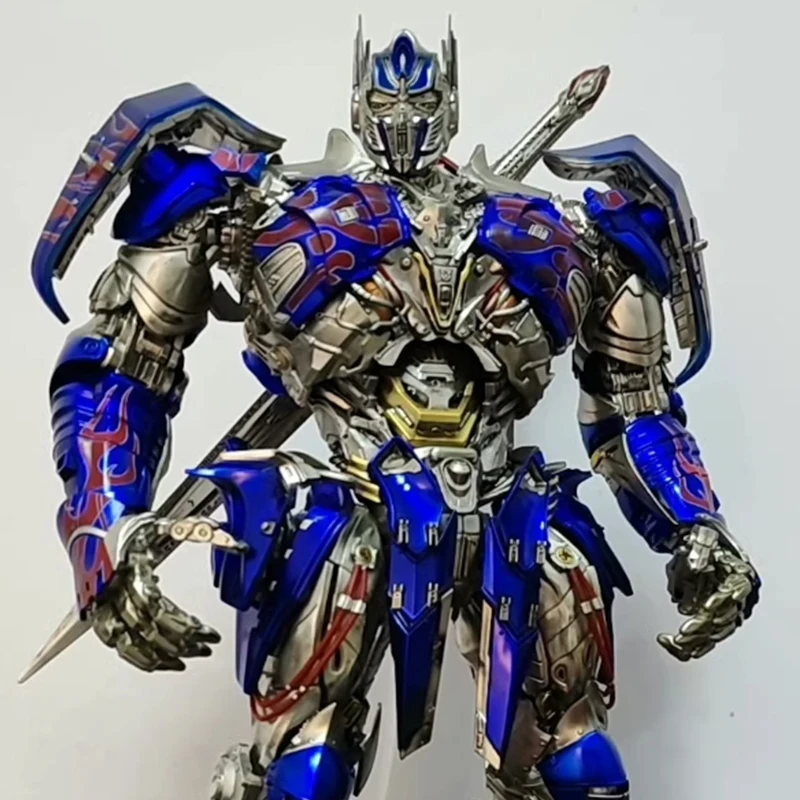 Optimus prime figura mf004 optimus prime figura transformável liga robô modelo estátua coleção decoração montagem brinquedo presente