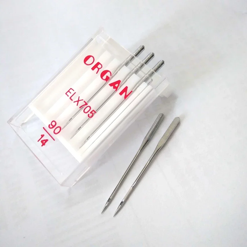 ORGAN NEEDLE ELx705  705 2022 GOOD FOR COVER-OVERLOCK 1 LOT = 1PACK =5PCS