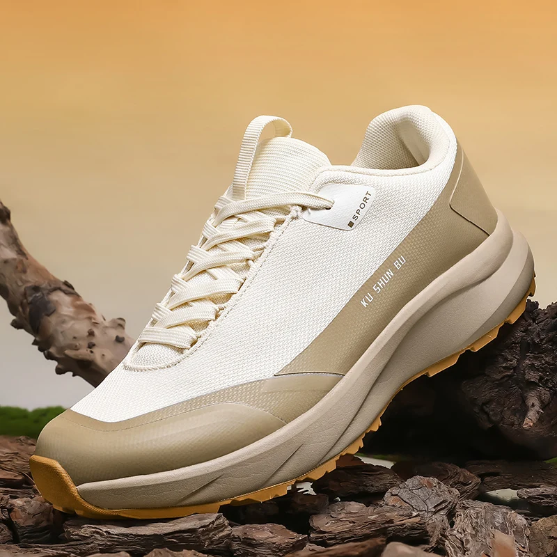 

Four Seasons Men's Shoes 2025 New Breathable Mesh Thick soled Sports Shoes for Youth Versatile Casual Running Shoes