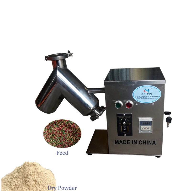 

Factory Cheap Price Small Lab Electric V-Type Mixer Machine For Chemical Detergent Powder