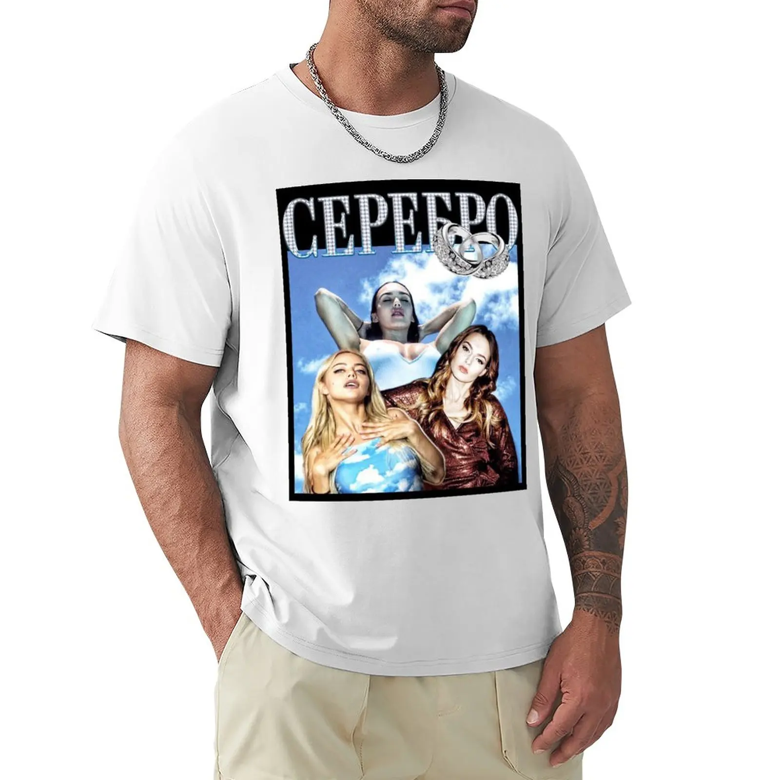 SEREBRO T-Shirt boys t shirts summer top kawaii clothes quick-drying t-shirt sweat shirts, men