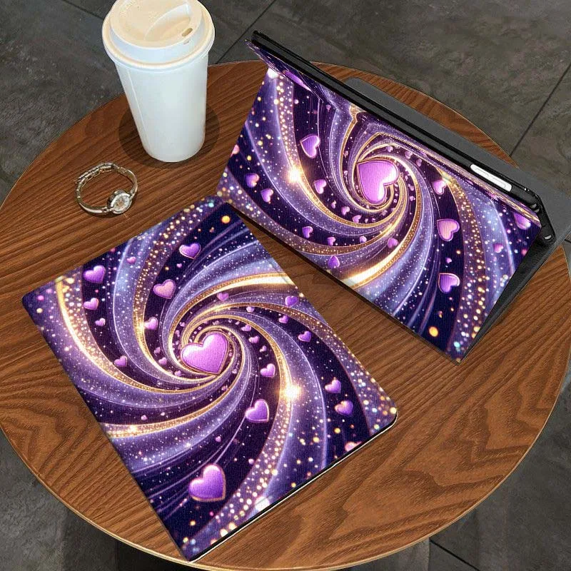 

Love Luxury Creative Pattern For Oppo Pad X SE 4 3 11 13.2 11.61 11.4 10.36 Pro 2 Air2 2025 Silk Pattern Soft Tablet Case