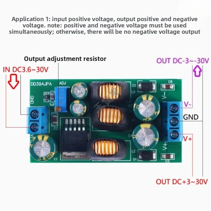 200W 15A DC-DC 8-60V 48V TO 1-36V 5V 12V 24V 19V Buck Converter Step-Down Power Module