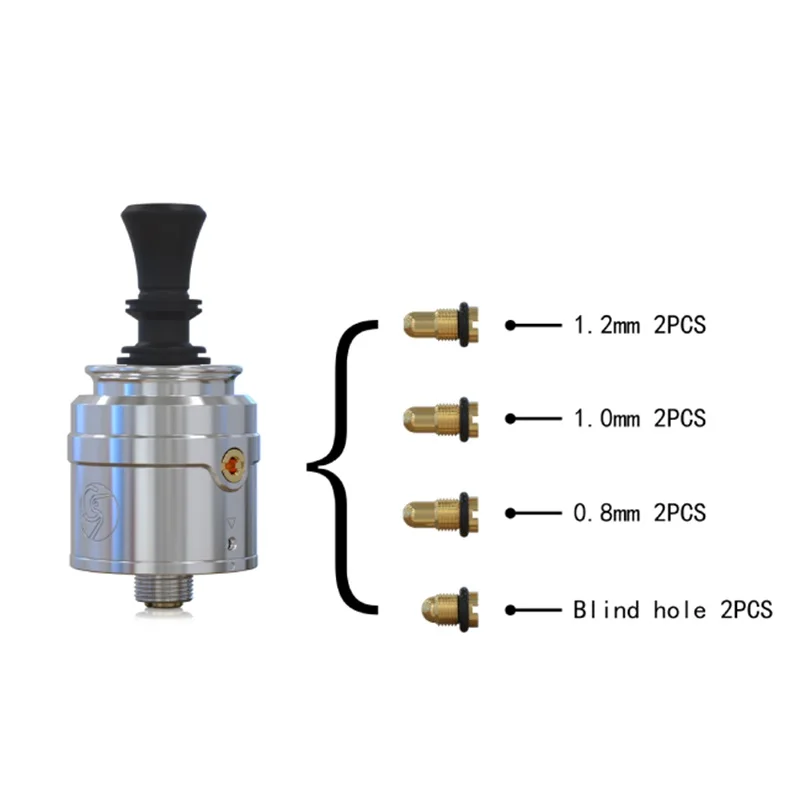 Auguse Era V2 22mm RDA MTL Single Dual Coil Atomizer with BF Pin