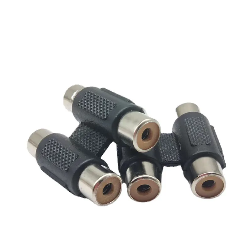 1/5/10pcs RCA Female To Female Lotus Head Jack Plug Adapter Connector CCTV Video Audio Extender Cord Cable Converter A6